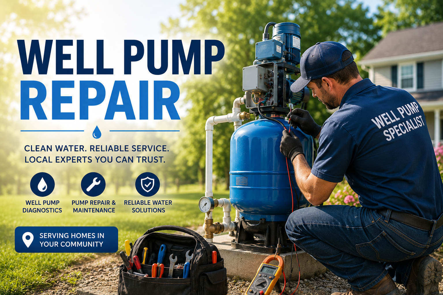 well pump service near me in Chapel Hill NC