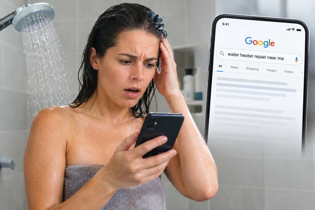 urgent shower repair search