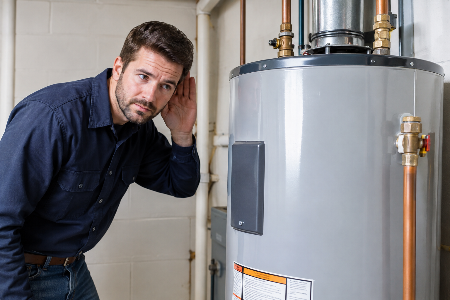 Inspecting the Water Heater